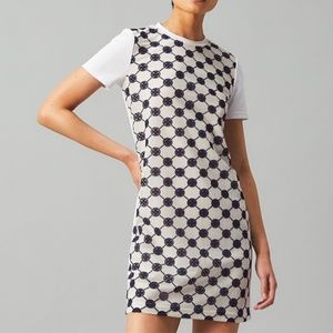 NWT Tory burch logo lace T-shirt dress size S